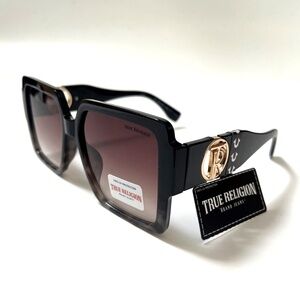 True Religion Sunglasses Womens One Size‎ Purple Cat Eye Rhinestone UV TR56398-E True Religion Cat Eye Sunglasses for Women for sale | eBay main image 4